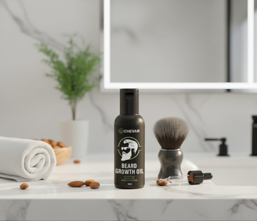 Chevar Beard Oil – Nourish, Strengthen & Stimulate Beard Growth