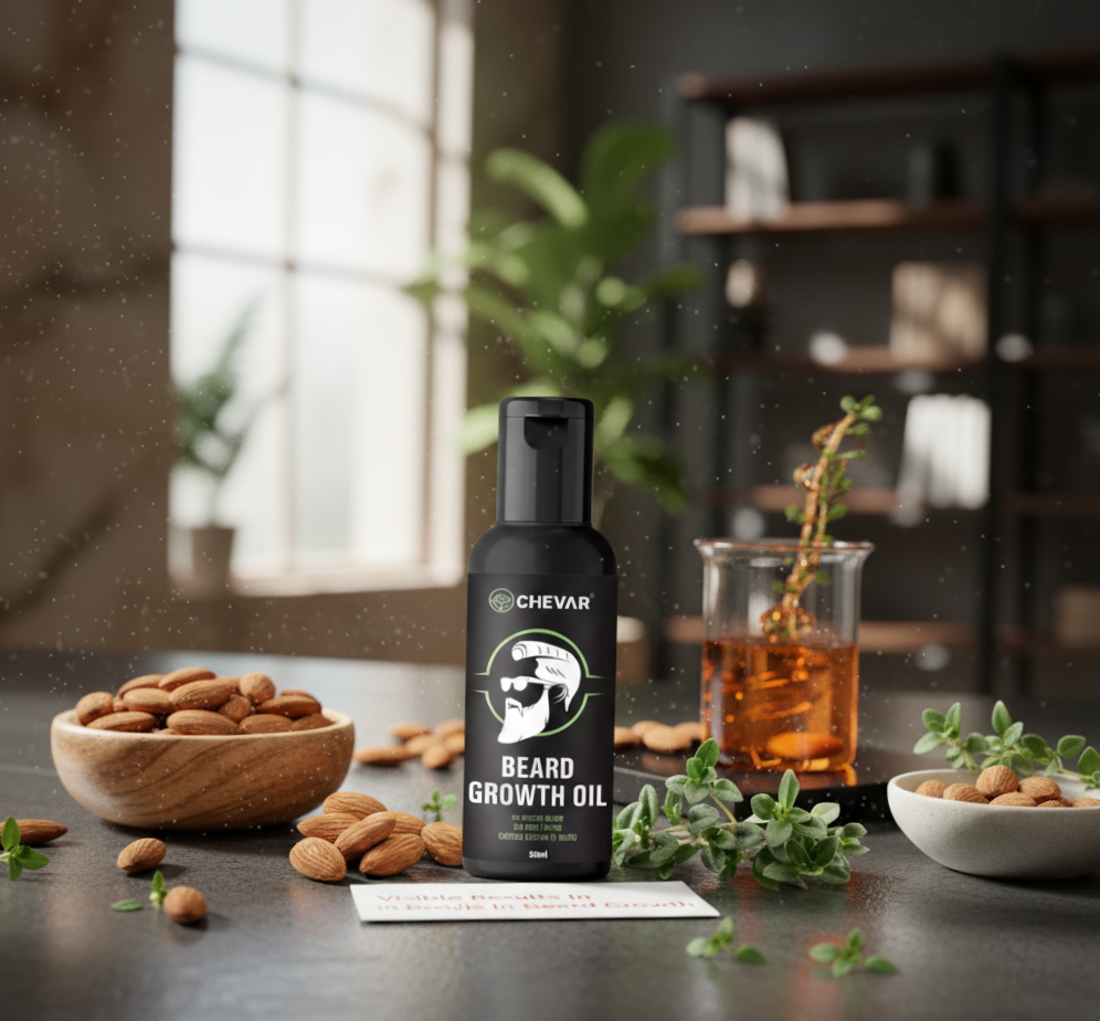Chevar Beard Oil – Nourish, Strengthen & Stimulate Beard Growth